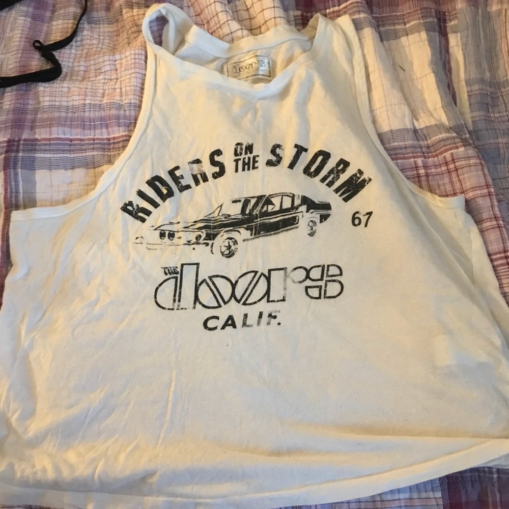White muscle tank